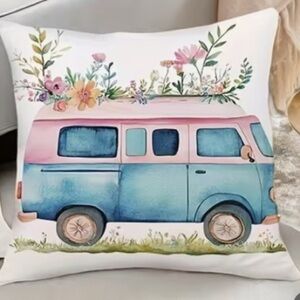NEW: Van Decorative Throw Pillow